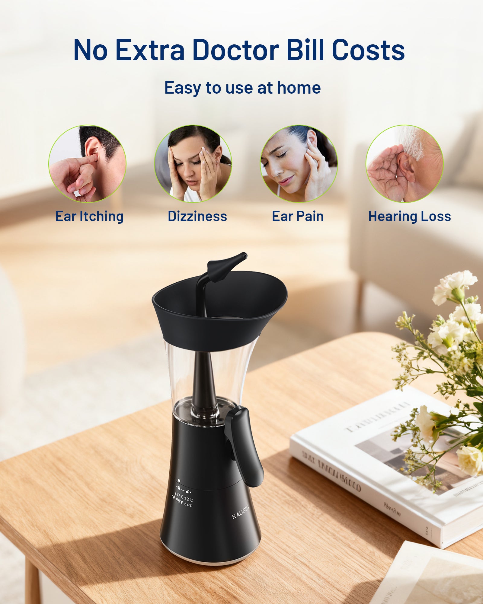 KAUGIC Ear Cleaner in use